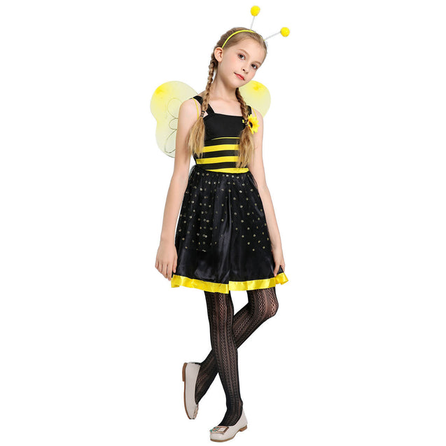 Halloween Honey Bumble Bee Dress Cute Adorable Pretty Custom School Play Costume