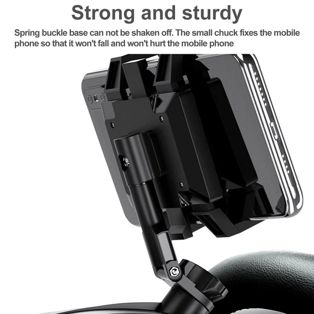 Universal Car Dashboard 360° Rotation Mobile Phone Holder Stand Mount Bracket US