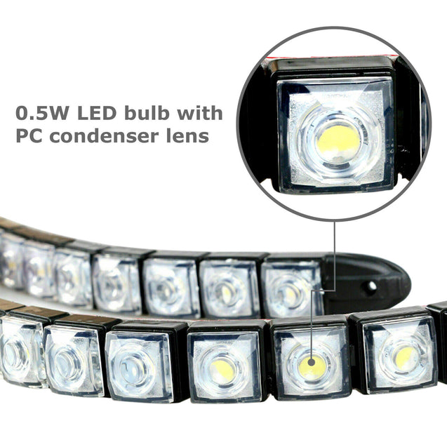 2PCS Navigation 9 LED Marine Bow Boat 12V Yacht Pontoon Bright Lights White