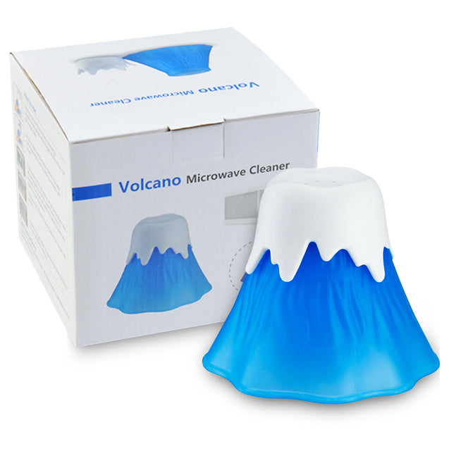 Volcano Erupt Microwave Oven Cleaner Steam Clean Kitchen Gadget Cleaning Tool