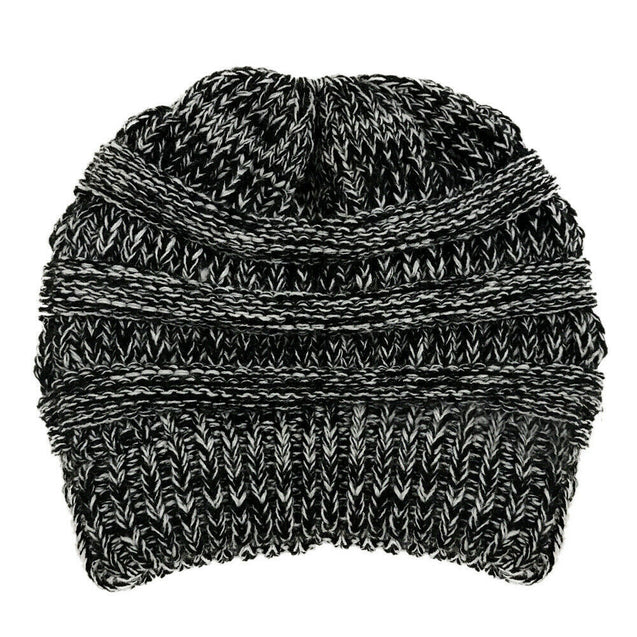 Women's Bubble Knit Slouchy Baggy Beanie Oversize Winter Hat Ski Cap Stylish and