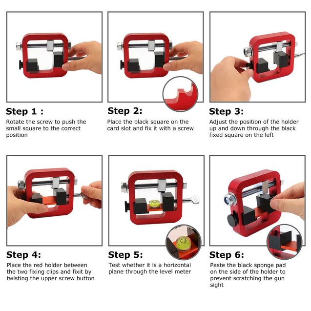 Universal Handguns Sight Pusher Tool Fit For Glocks 1911 Sig and Others