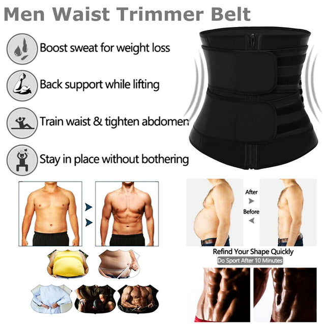 Waist Trainer Women Corset Sauna Sweat Weight Loss Body Shaper Yoga Slimmer Belt