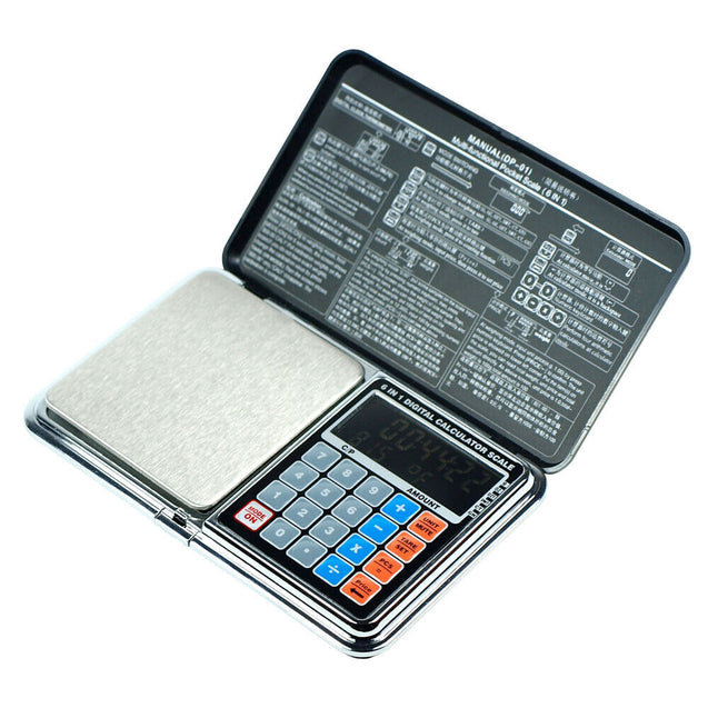 500g x 0.01g Digital Pocket Scale High Precision w/ Pieces Counting / Calculator