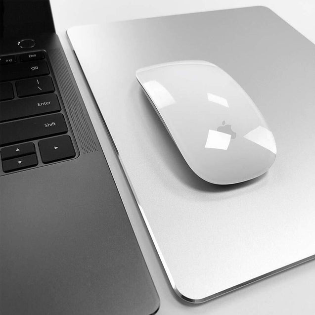 Aluminum Metal Mouse Pad Mat Smooth Magic Ultra Thin Double Side Mouse Mat