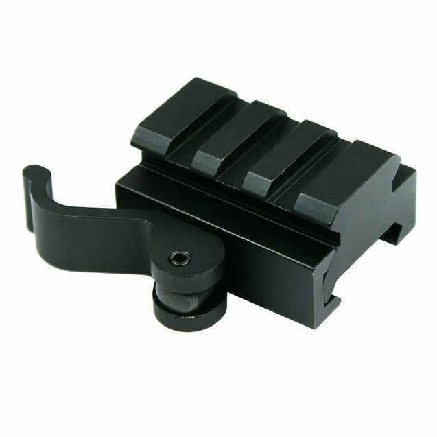Set of 2 Quick Release Detach 1/2" Mini Riser QR Block Mounts For Picatinny Rail
