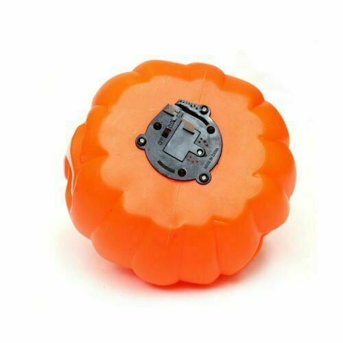 Pumpkin Lantern with Light Handheld Handle Durable Halloween Trick or Treating