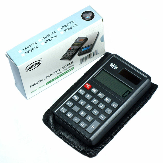 Horizon Portable Precision Scale + Calculator 200g x 0.01g Digital Pocket Scale