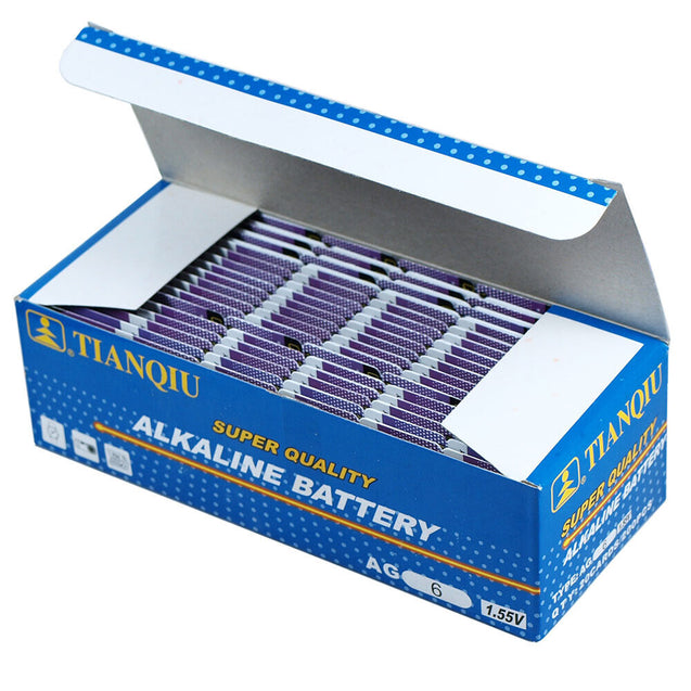 200 PCS LR69 AG6 371 LR921 1.5V Alkaline Battery for Watch Lighter US Free ship