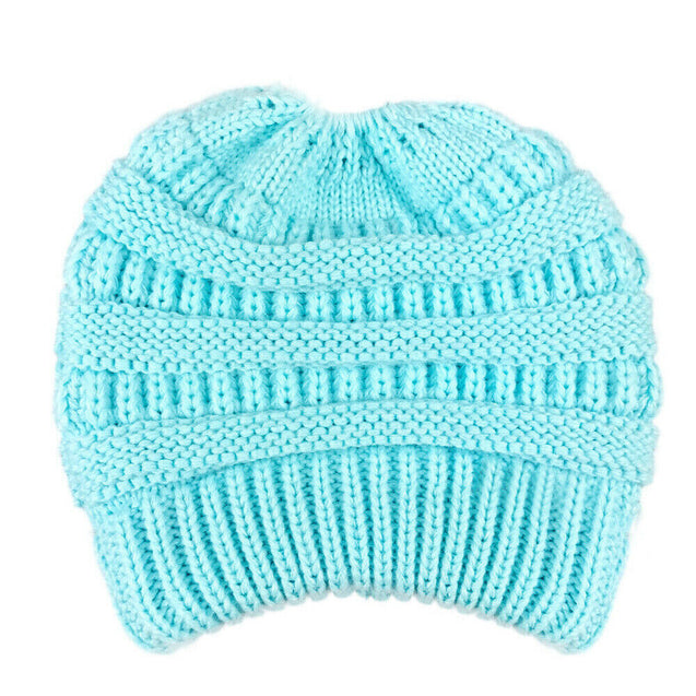 Women's Bubble Knit Slouchy Baggy Beanie Oversize Winter Hat Ski Cap Stylish and