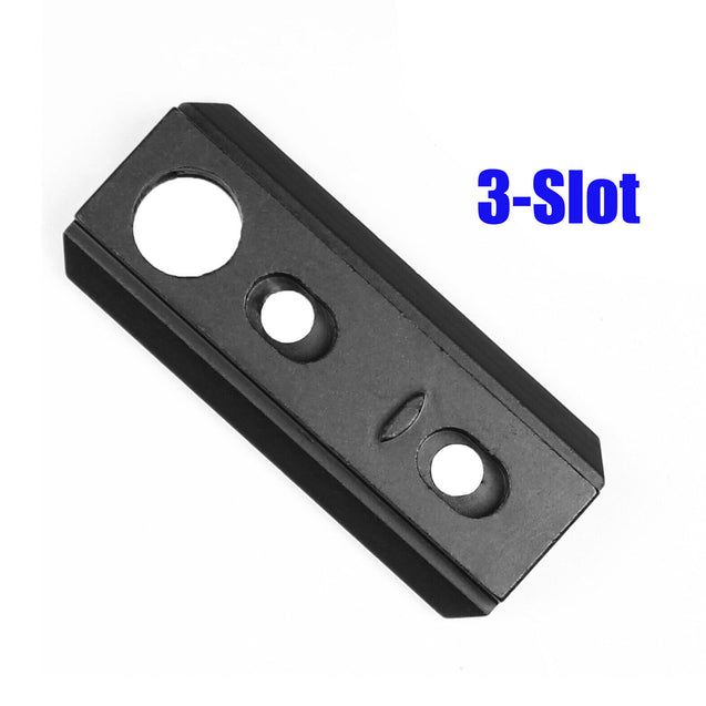 3 5 8 10-Slot KeyMod M-LOK Picatinny Rail Section & Push Button QD Sling Swivel