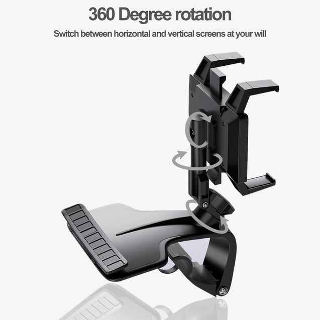 Universal Car Dashboard 360° Rotation Mobile Phone Holder Stand Mount Bracket US