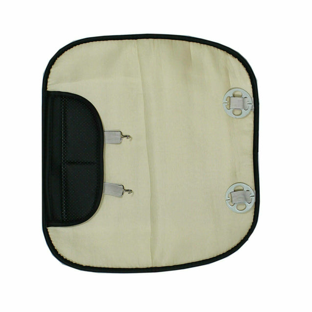 Universal Car Seat Cover PU Leather 3D Breathable Pad Mat for Auto Chair Black