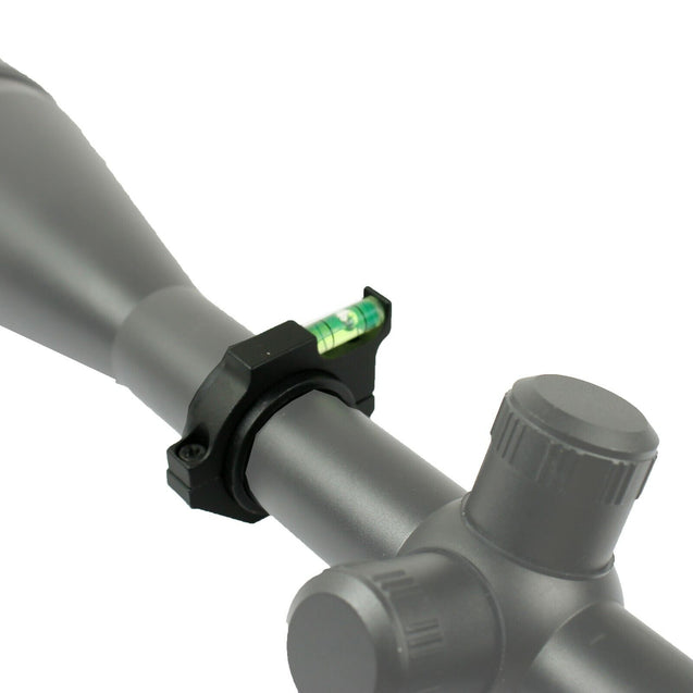 Spirit Bubble Level for Rifle Scope and Optics with 30mm to 1" Ring Adapter