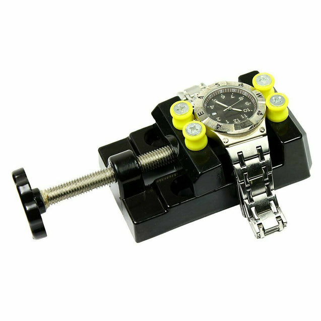 Mountable Miniature Bench Table Vise Non Scratching for Watches Jewelry Tool