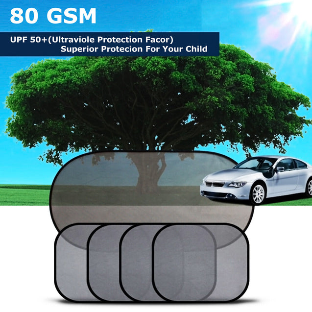 5PCS Auto Sun Shade Side Rear Window Visor Sun Protector for Child Baby Pets