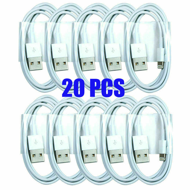 3 FT USB Data Sync Cord Charging Cable for iPhone 13 12 11 X 8 7 6s 6 5