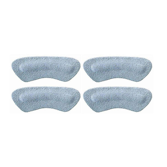 Suede Leather Heel Grip Self-Adhesive Stop Slipping Shoe Liner Cushion Pads Soft
