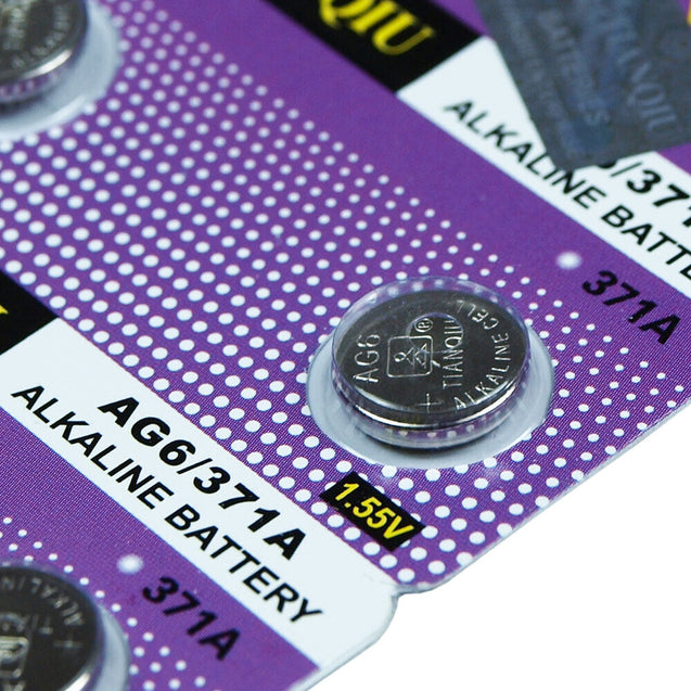 200 PCS LR69 AG6 371 LR921 1.5V Alkaline Battery for Watch Lighter US Free ship