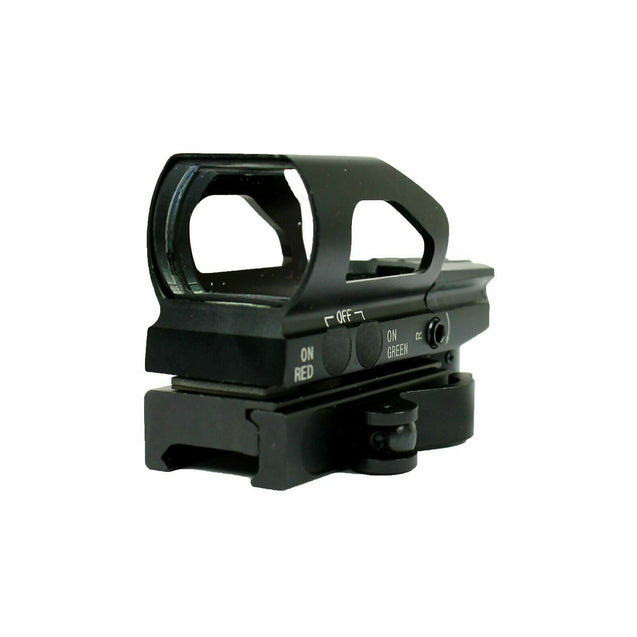 Red Green Dot Tactical Sight Holographic Relex Scope 4 Reticle 21mm Quick Mount