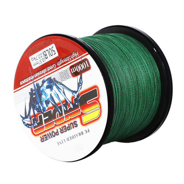 Super Strong 300-1000M PE Braided Fishing Line 10LB-50LB Multifilament PE Lines