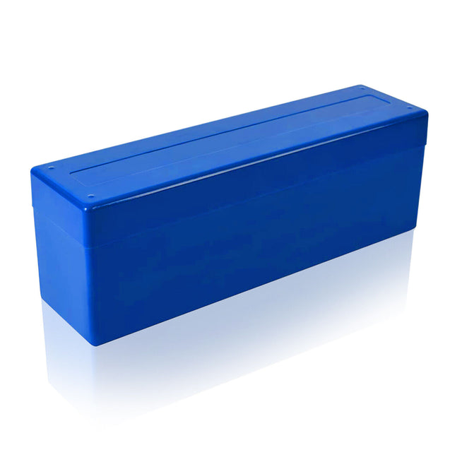 Storage Box Plastic Case for 20 Certified PCGS NGC Slabs Coin Holders Blue NEW