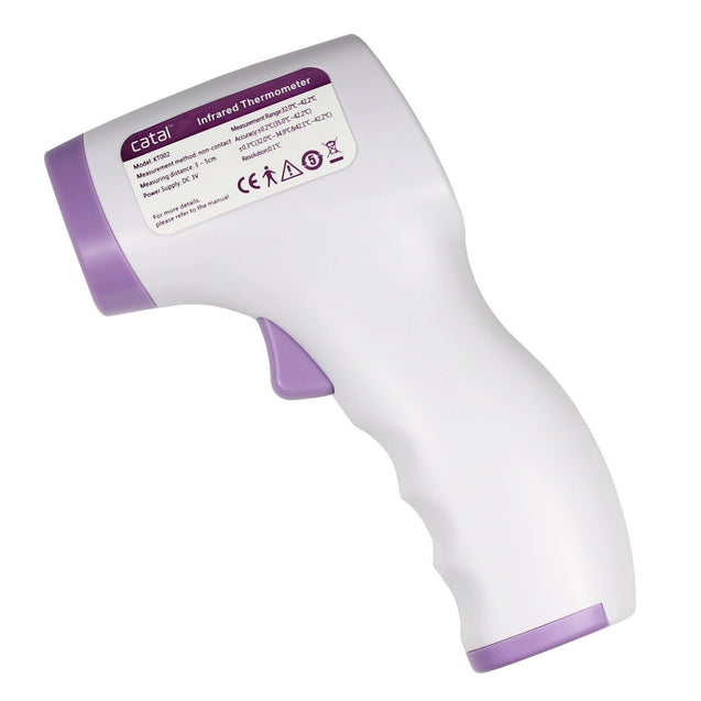 Medical Grade Non-Contact Infrared Forehead Thermometer LCD Laser IR USA Ship