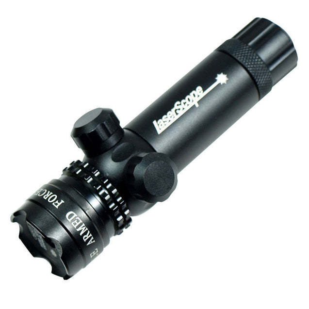 6-24X50 AOEG Rifle Scope Dual illuminated with Red Laser Sight & PEPR Rail Mount