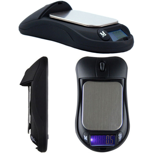 200g by 0.01g Portable Digital Scale - Mouse - jewelry scale .01 gram Precision