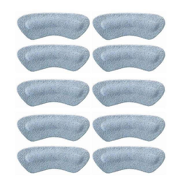 Suede Leather Heel Grip Self-Adhesive Stop Slipping Shoe Liner Cushion Pads Soft