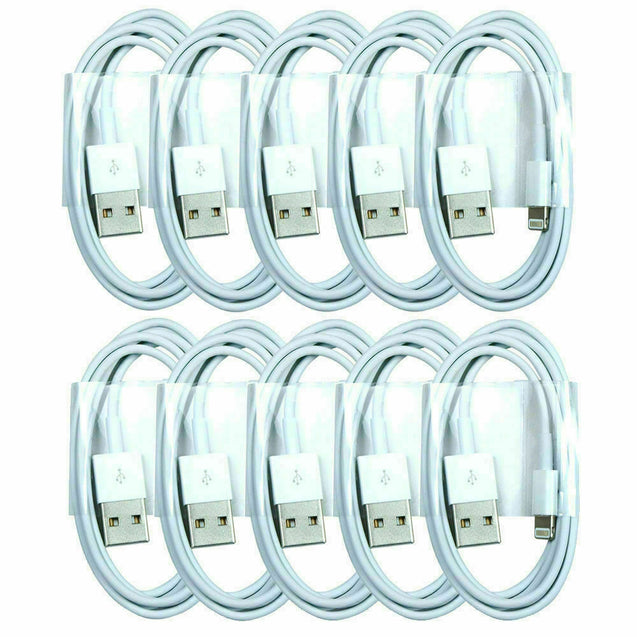 3 FT USB Data Sync Cord Charging Cable for iPhone 13 12 11 X 8 7 6s 6 5