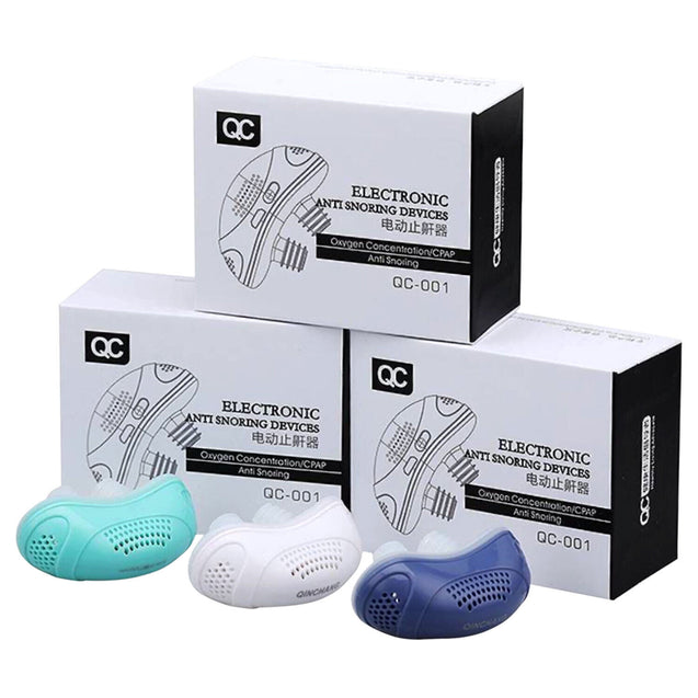 Micro Electric CAPA Noise Anti Snoring Device Sleep Apnea Stop Snore Aid Stopper