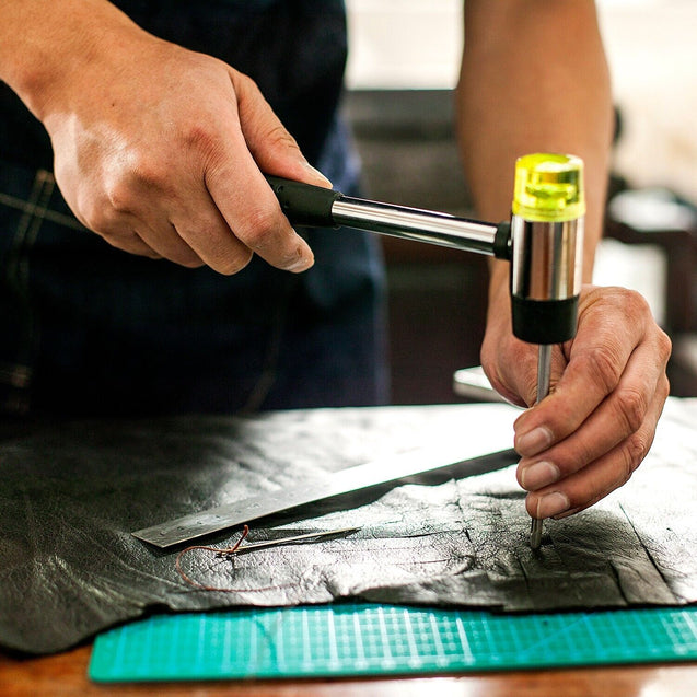 9PCS Forged Steel Roll Pin Punch w/Double Face Hammer Rifle Gunsmithing Jewelers