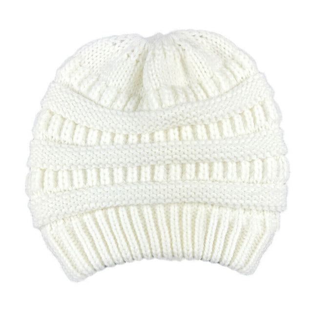 Women's Bubble Knit Slouchy Baggy Beanie Oversize Winter Hat Ski Cap Stylish and