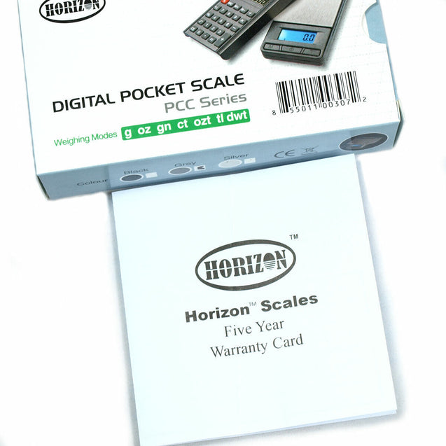 Horizon Portable Precision Scale + Calculator 200g x 0.01g Digital Pocket Scale