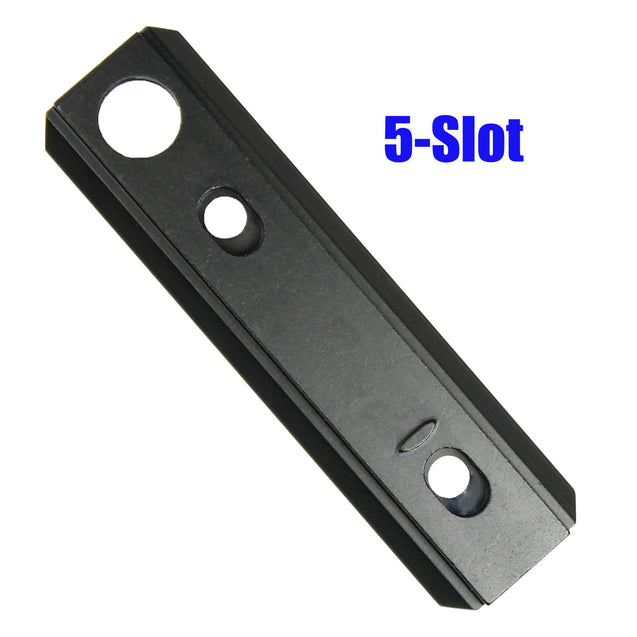 3 5 8 10-Slot KeyMod M-LOK Picatinny Rail Section & Push Button QD Sling Swivel