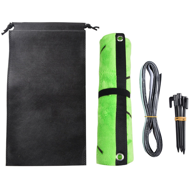 Velvet Golf Training Mat Swing Detection Practice Training Hitting Aid Game Pad