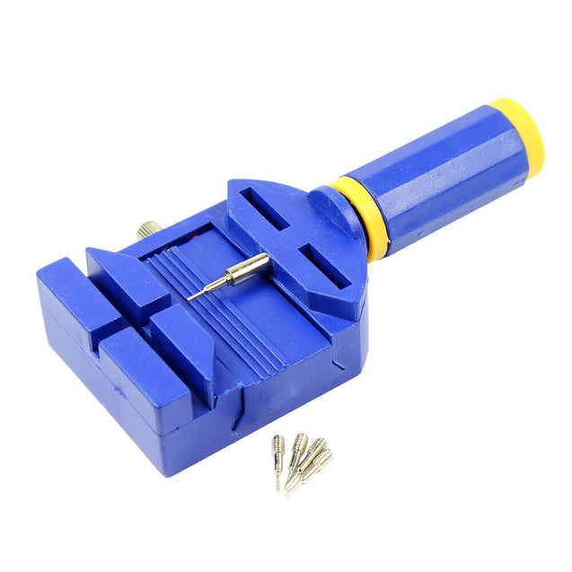 Watch Repair Tool Kit - Case Opener Opener Knife Link Pin Remover w/ Extra Pins