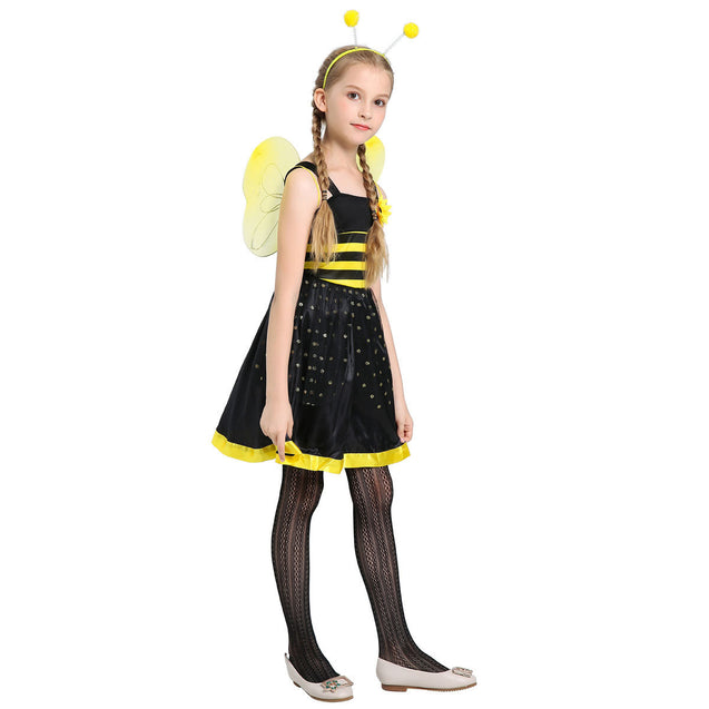 Halloween Honey Bumble Bee Dress Cute Adorable Pretty Custom School Play Costume