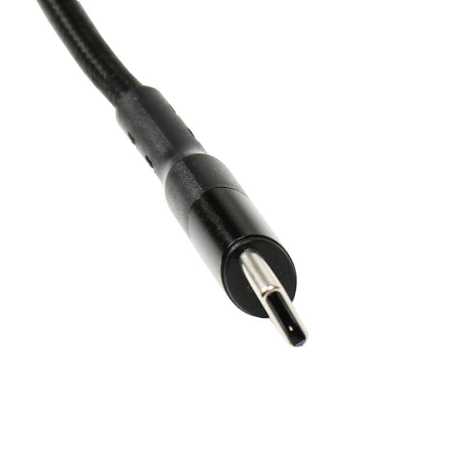 Type C Braided Charging Cable with USB Male Adapter for iPhone 15, Galaxy, Pixel