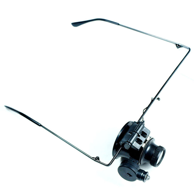 Lighted 20X Magnifier Magnifying Eye Glass Jeweler Loupe  Watch Repair