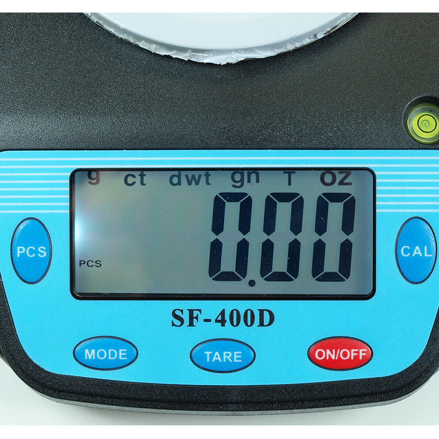 500g x 0.01g High Precision Digital Scale SF-400D2 Counting wit USB Wall Adapter