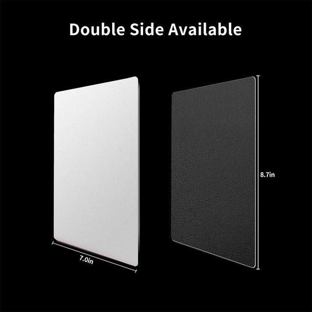 Aluminum Metal Mouse Pad Mat Smooth Magic Ultra Thin Double Side Mouse Mat