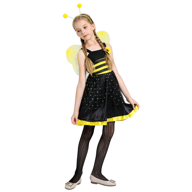 Halloween Honey Bumble Bee Dress Cute Adorable Pretty Custom School Play Costume