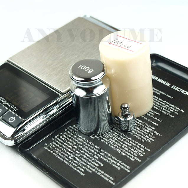Digital Pocket Scale DS-16 0.01g x 100g with 100g 10g Standard Weights