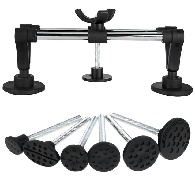 Car Paintless Dent Puller Tabs Bridge Lifter Body Repair Hail Removal Tool Kit