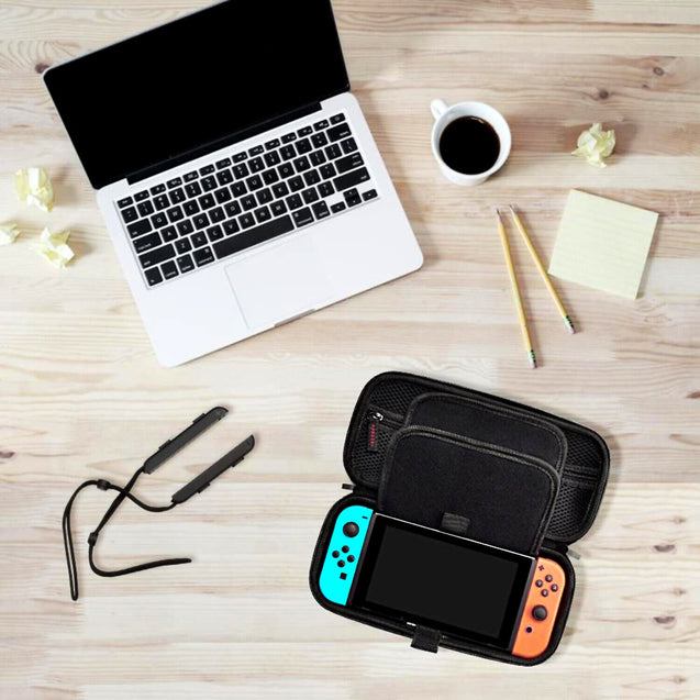 Carrying Case for Nintendo Switch with 20 Game Cartridge Holders Black Xmas Gift