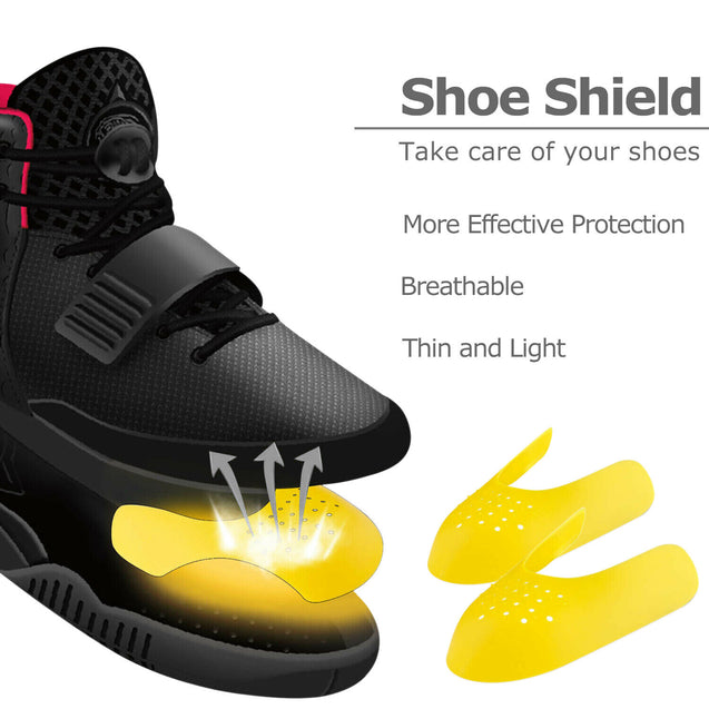 5 Pairs Shoe Protector Anti Crease Force Fields Cover Toe Cap Creasing Decreaser