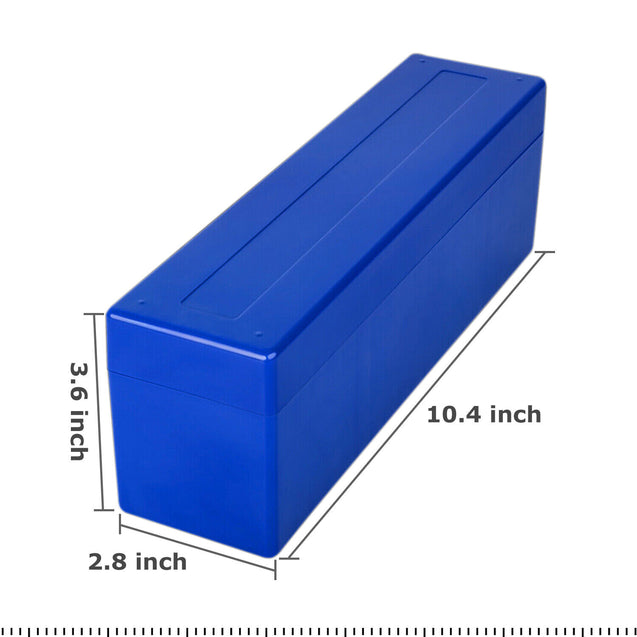 Storage Box Plastic Case for 20 Certified PCGS NGC Slabs Coin Holders Blue NEW