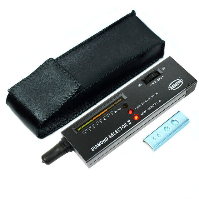 Jeweler diamond tool kit : Portable Diamond Tester - Loupe - Gemstone Tweezers